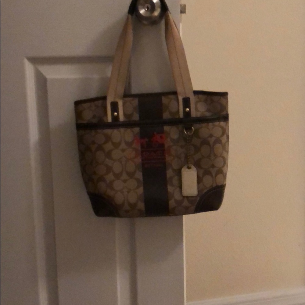 Coach hand bag